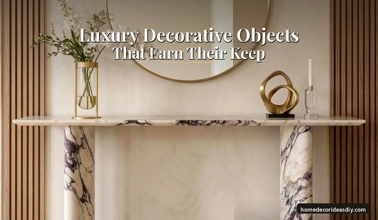 Luxury Decorative Objects That Earn Their Keep