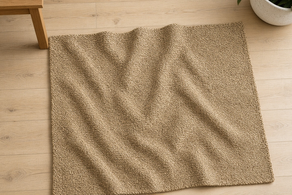 Neutral jute rug – durable home decor items under 200