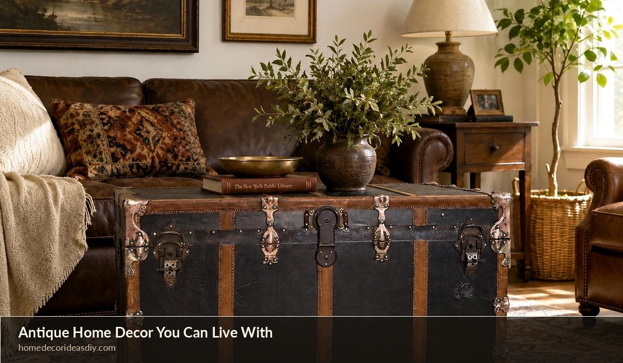 Antique Home Decor That You Can Actually Live With