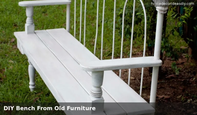 DIY Bench From Old Furniture (Start With the Headboard)