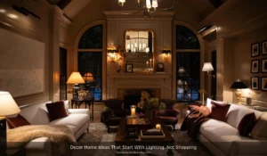 Decor Home Ideas That Start With Lighting, Not Shopping