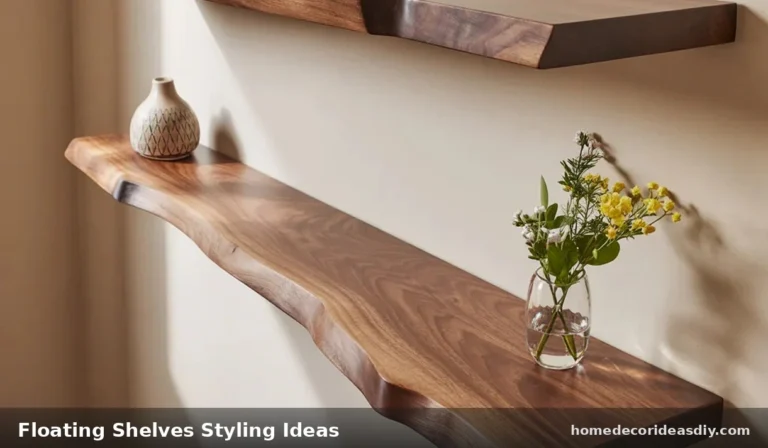 Floating Shelves Styling Ideas: Stop Lining Everything Up Like a Store Display