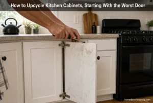 How to Upcycle Kitchen Cabinets, Starting With the Worst Door