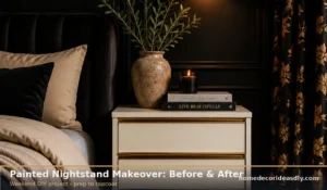 Painted Nightstand Makeover: Step by Step From Prep to Topcoat