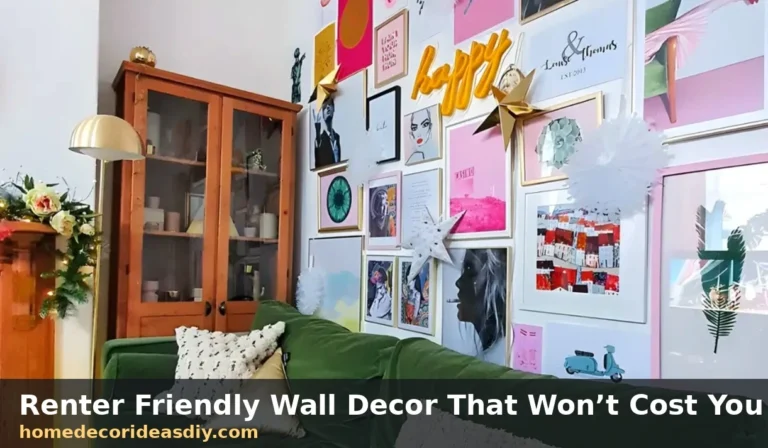 Renter-Friendly Wall Decor That Won’t Cost You Your Deposit