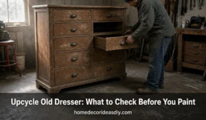 Upcycle Old Dresser: What to Check Before You Paint