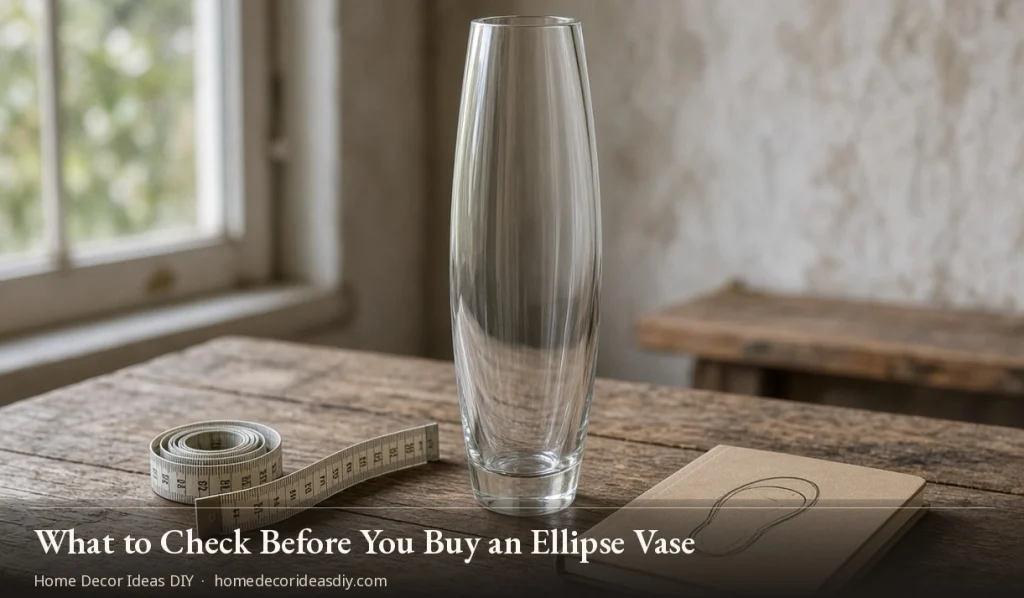  What to Check Before You Buy an Ellipse Vase — Home Decor Ideas DIY