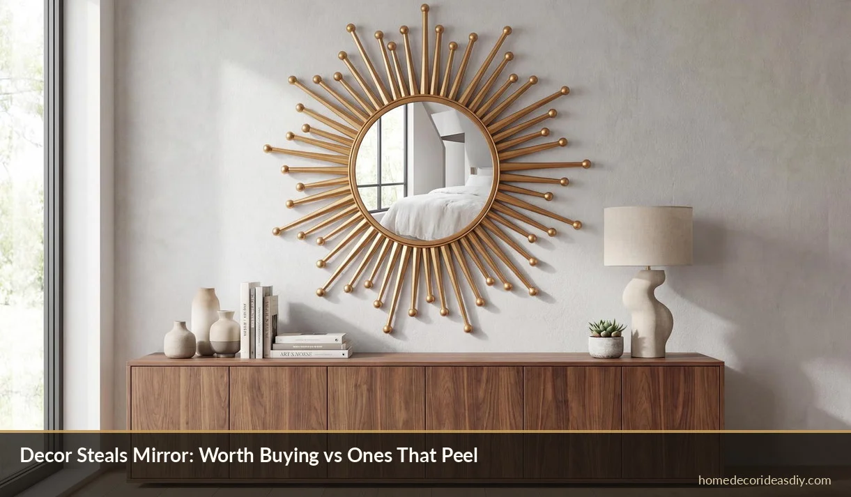 Decor Steals Mirror: the ones worth buying and the ones that’ll peel