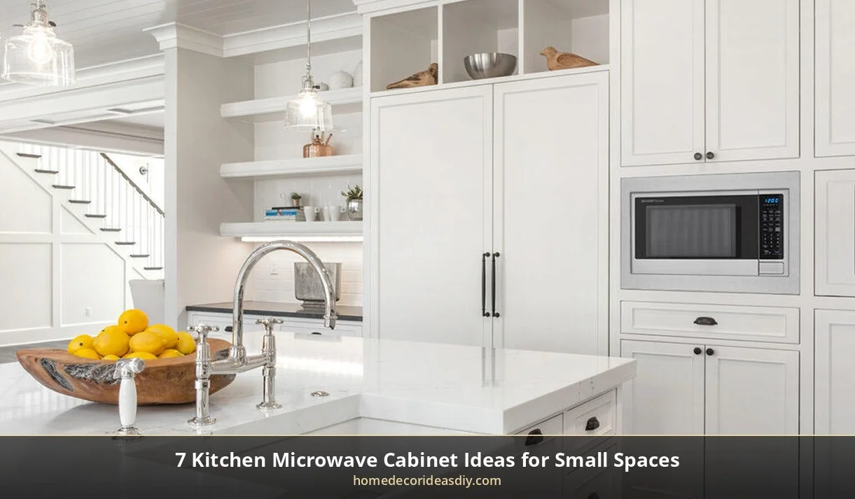 7 Kitchen Microwave Cabinet Ideas for Small Spaces