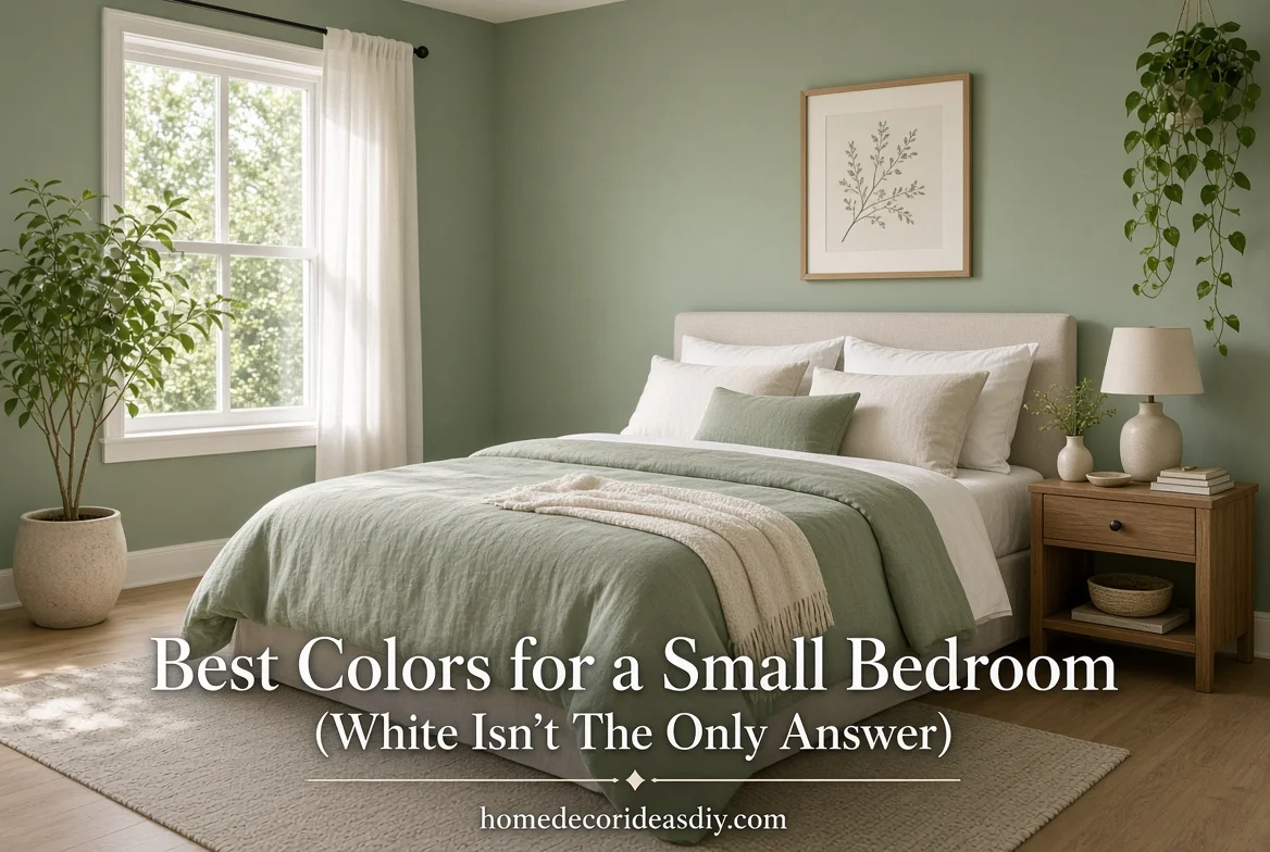 Best Colors for a Small Bedroom (White Isn’t The Only Answer)