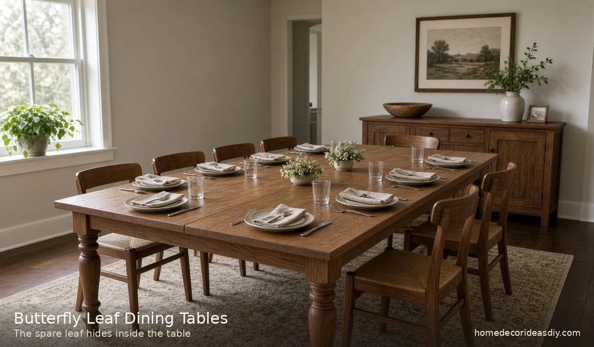 Butterfly Leaf Dining Tables: What’s Inside And What Wears Out First