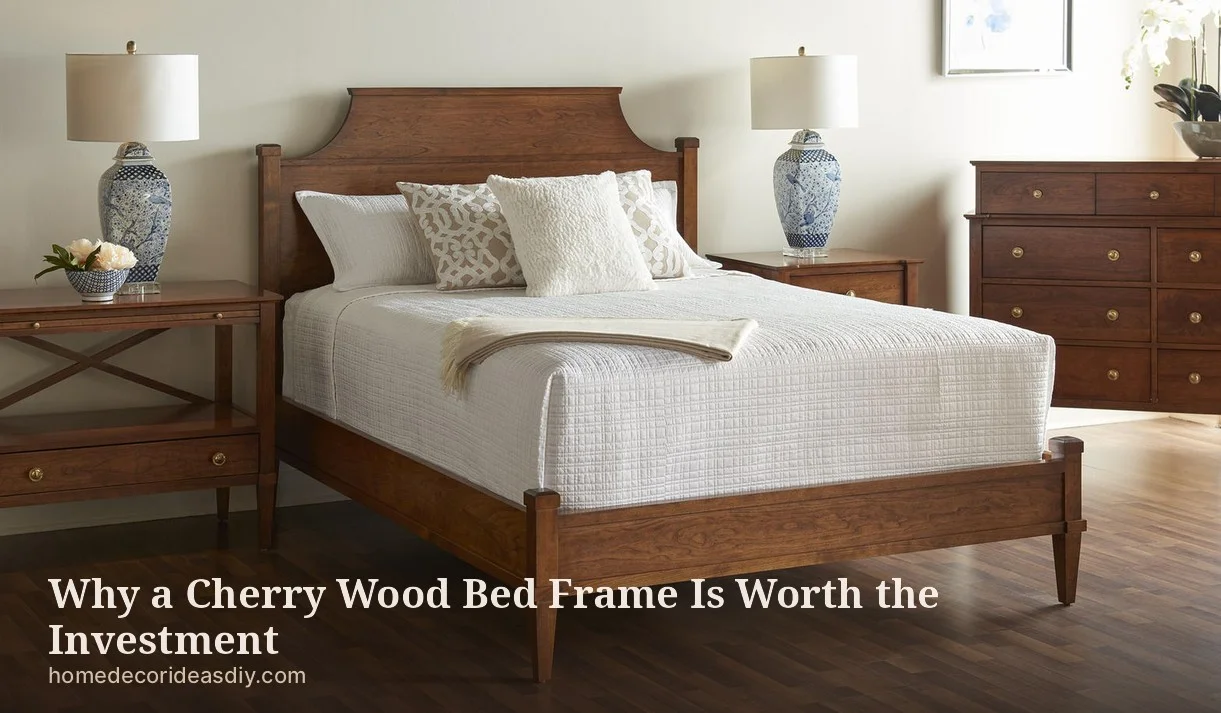 Why a Cherry Wood Bed Frame Is Worth the Investment