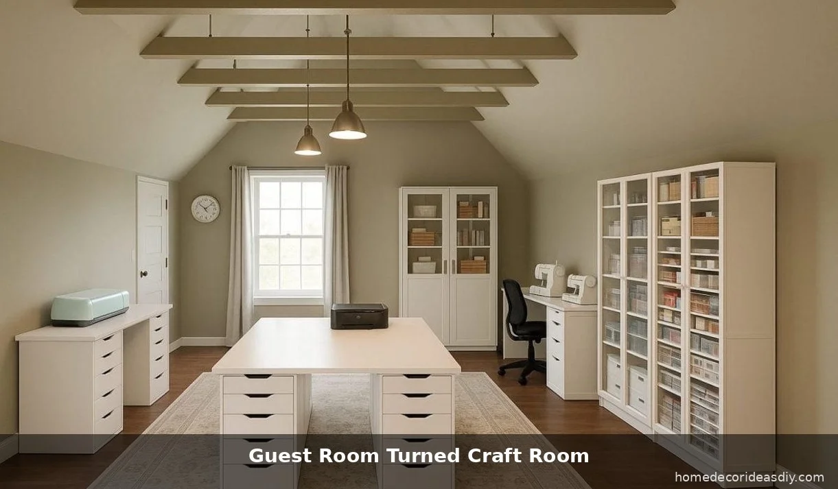 Home Organization Trend News: The Guest Room Is Becoming a Craft Room, and 7 Other 2026 Shifts